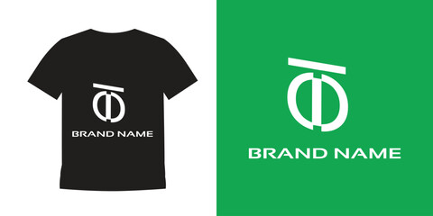 Blue hanger logo design
