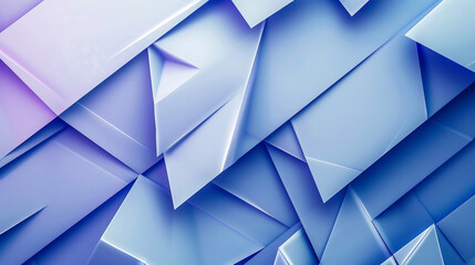 abstract blue, purple gradient square polygon texture on blue background.
