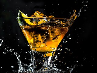 Glistening Ice Cube Adds to Elixir's Allure