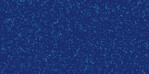 Abstract background pixels and circles on blue. Dotted mosaic radial design. Vector Illustration.