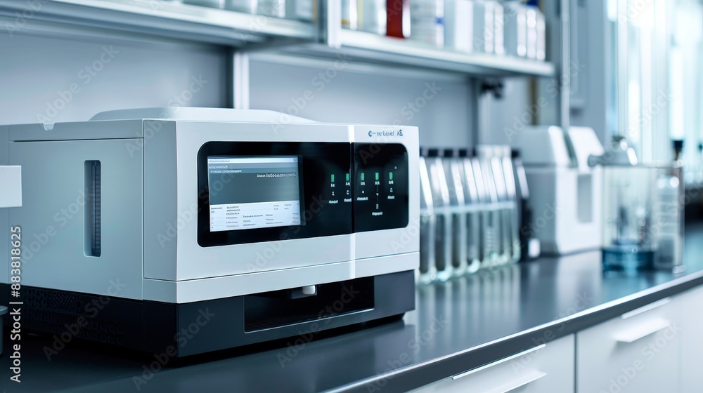 Poster an automated chemical analysis system providing real-time data on reaction progress and product puri