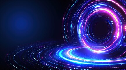 Obraz premium abstract background with circles