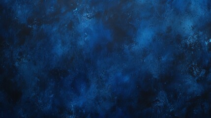 Obraz premium A broad canvas of blue graduating to black with a grainy texture AI generated illustration