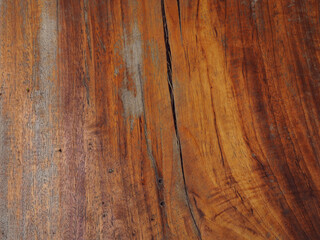 Old wooden table texture for vintage background.