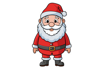 
santa claus character icon, Cartoon vector illustration of Santa Claus
