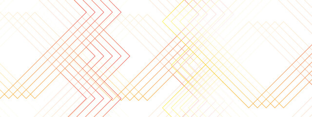 Elegant modern gold line with luxury geometric square shape. Modern minimal clean white gold background with realistic line. Concept for dynamic websites, poster,booklet