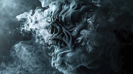 Smoke Monster face