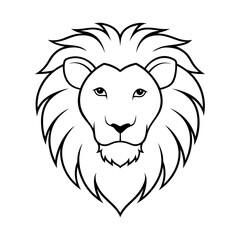 Lion-head-with-shilhoette