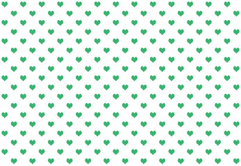 Heart MediumSeaGreen color on white background. For Background.