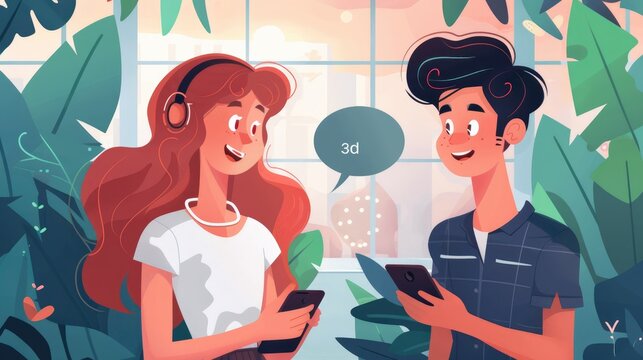 An AI-powered language learning app with interactive exercises and native speaker dialogues