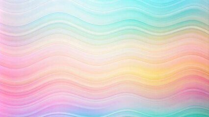 Fototapeta premium Abstract gradient background with wavy pastel colors, abstract, gradient, background, wavy, pastel, colors, soft