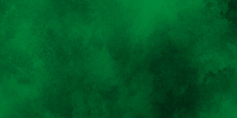 Old and grainy Dark green Smoke Abstract Background, Brush stroked painting green Watercolor paper texture, Abstract painting by green watercolor ink texture.	