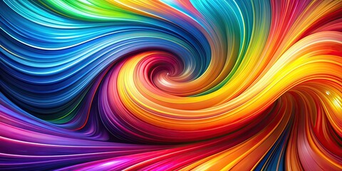 Obraz premium Abstract background with dynamic swirls and vibrant colors, abstract, background, swirls, vibrant, colors, artistic, texture