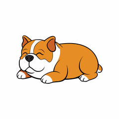 english bulldog cartoon