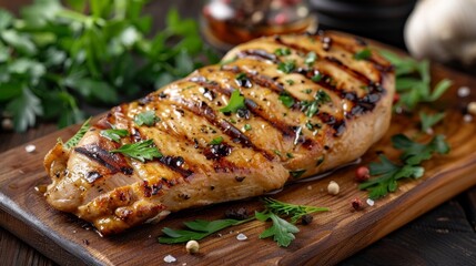 Grilled chicken breast