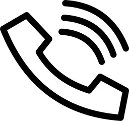 Ringing Call line icon