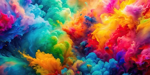 Abstract colorful background with vibrant hues and unique textures, colorful, abstract, background, vibrant, hues, textures