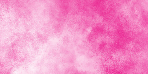 Lovely paper pink smoke and cloudy stains, Hand-drawn bright pink gradient abstract watercolor background texture, Pink watercolor texture with fogg and clouds, smooth wallpaper.