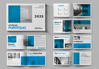 Architecture Portfolio Template Layout