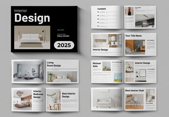 Interior Book Template Layout