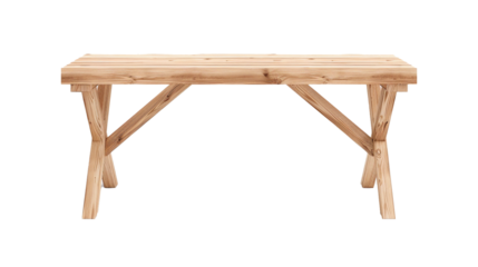 Terrace table isolate on white background