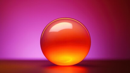Surreal glowing orb with radiant light symbolizing selfhealing and inspiration for designers.