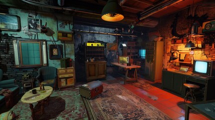 A virtual reality escape room with immersive puzzle-solving experiences