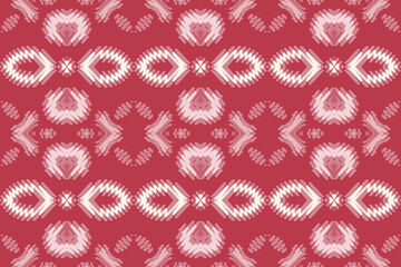 Seamless Ethnic Pattern Design. Ethnic Oriental Ikat Pattern Traditional Design. Ethnic Oriental Pattern Traditional Design for Background, Carpet, Clothing, Wrapping, Fabric, Embroidery
