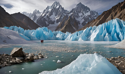 Evergreen Majesty: Trekking in Pakistan's Baltoro Glacier
