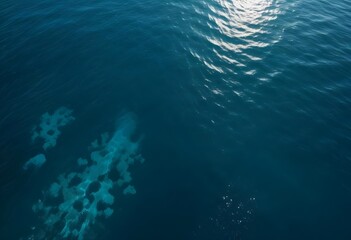 Beautiful beach scenery, high angle view of the sea