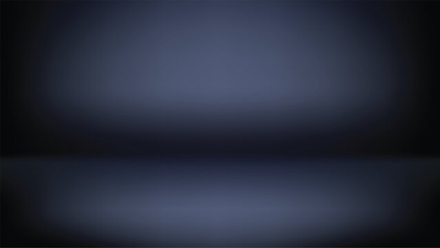 Black Studio background, limbo backdrop, black, dark blue.