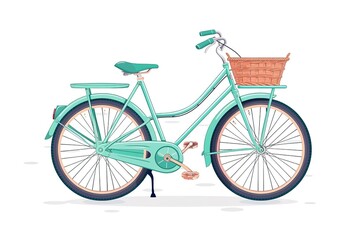 Fototapeta premium Bicycle Illustration.