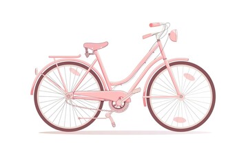 Fototapeta premium Bicycle Illustration.