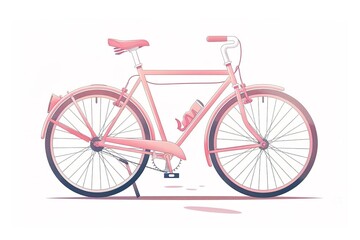 Fototapeta premium Bicycle Illustration.