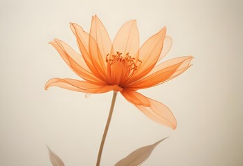 Obraz premium Flower Art Floral Background Botanical Art, 