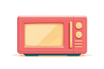Obraz premium microwave icon symbol cartoon illustration
