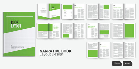 Book Layout Design ePub Layout Classic Style Book Design Minimal Book Layout Design