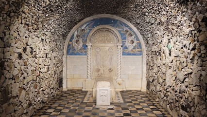 Gomel city, Belarus, central park.
