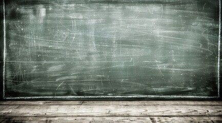 blackboard with chalk