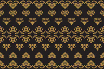 seamless damask wallpaper pattern
