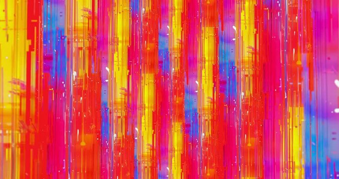 Animation loop parallax abstract texture background. 