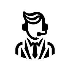 Clean and Elegant Customer Service Logo Design