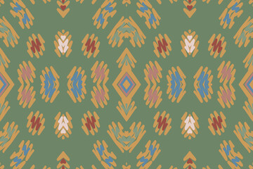 Aztec style tribal seamless background pattern African indian scandinavian mexican wallpaper clothing batik. ikat folk pattern geometric ethnic ornament