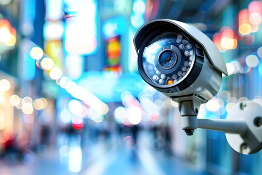 Surveillance Footage Capturing Evidence of Financial Crime in the City