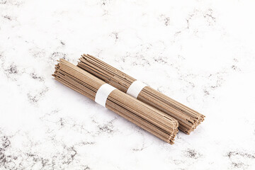 Asian aw soba bukwheat noodle