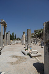 Ruins of the ancient city of Ephesus, Turkey