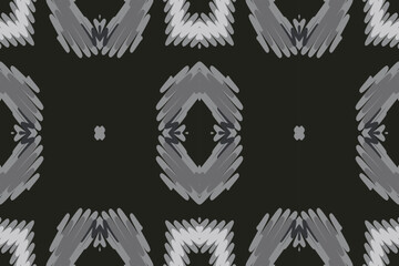 Obraz premium Ethnic ikat seamless pattern traditional. Carpet tribal style. Aztec ornament print. Design for background, illustration, fabric, clothing, rug, textile, batik,