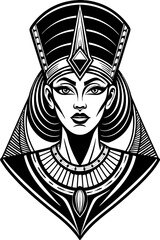 black and white portrait of a person