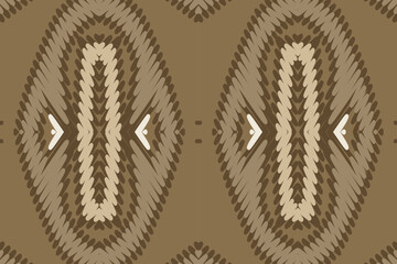 Ethnic ikat seamless pattern traditional. Carpet tribal style. Aztec ornament print. Design for background, illustration, fabric, clothing, rug, textile, batik,