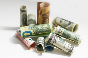 the role of the dollar and the euro